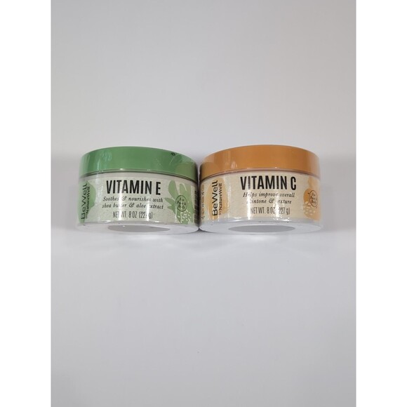 1 BeWell Vitamin C Brightening Cream and 1 BeWell Vitamin E Replenishing Cream - Picture 3 of 5